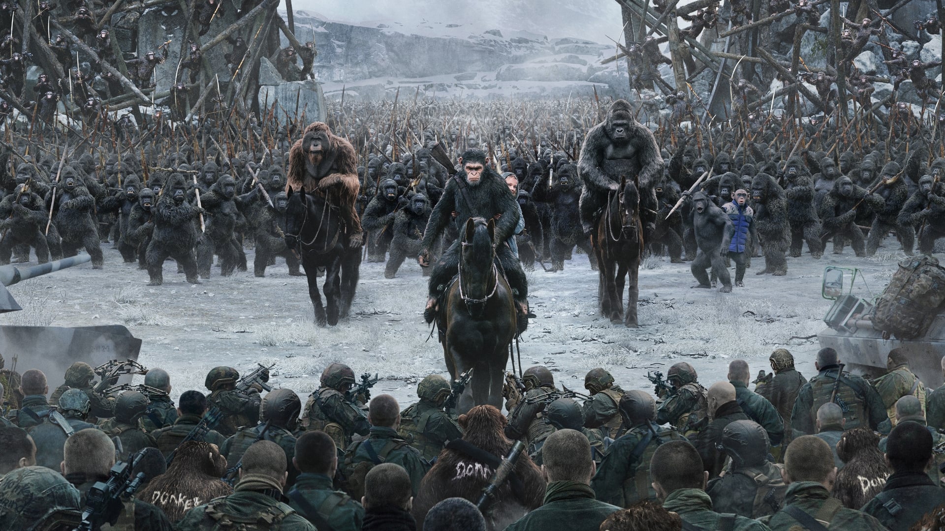 جنگ برای سرزمین میمون ها War for the Planet of the Apes