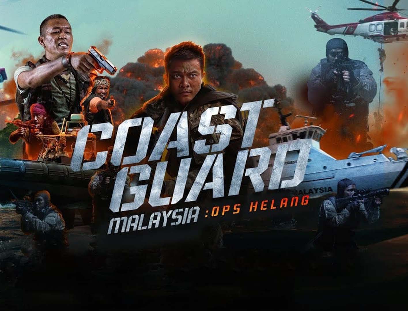 گارد ساحلی مالزی: اوپس هلانگ Coast Guard Malaysia: Ops Helang