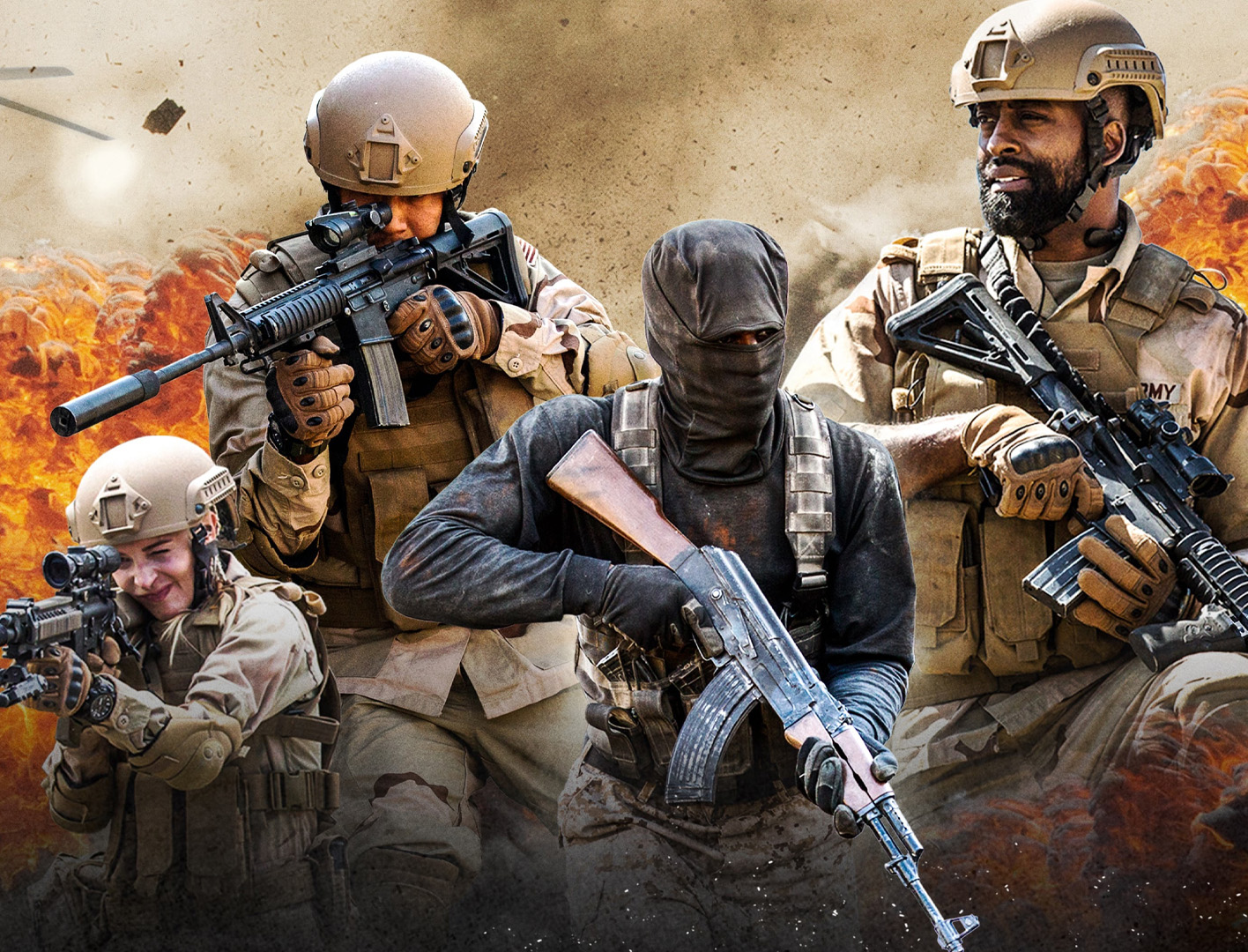 جنگ لجام گسیخته: مرگ یک ملت Rogue Warfare: Death of a Nation