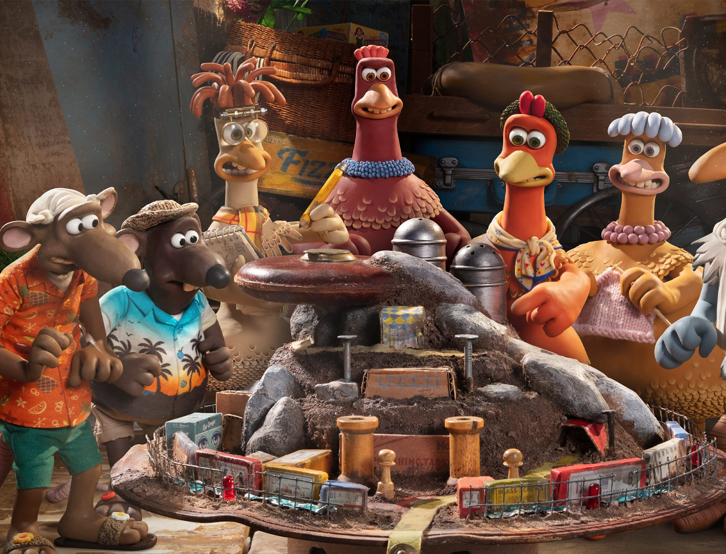 فرار مرغی: طلوع ناگت Chicken Run: Dawn of the Nugget
