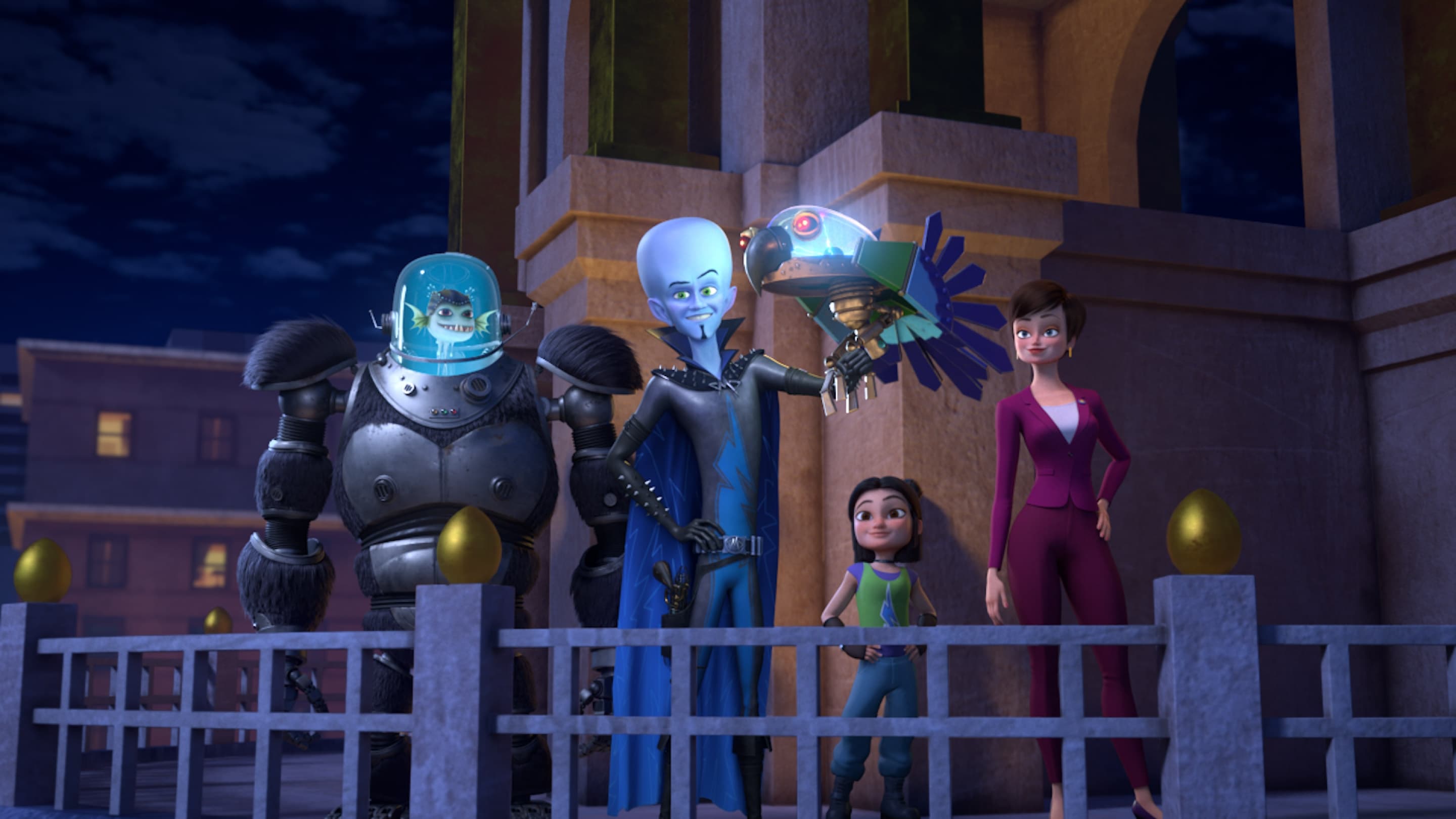 کله کدو در مقابل اتحادیه نابودی Megamind vs. the Doom Syndicate