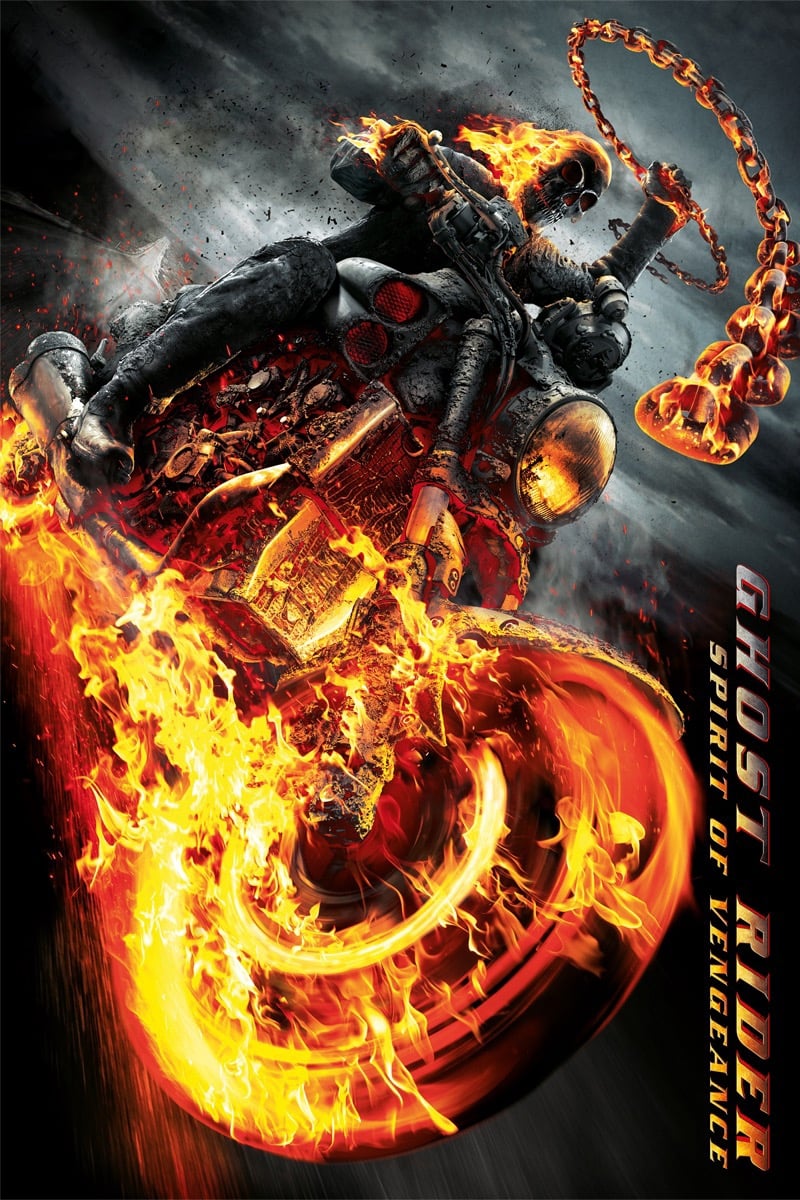 پوستر روح سوار: روح انتقام جو Ghost Rider: Spirit of Vengeance