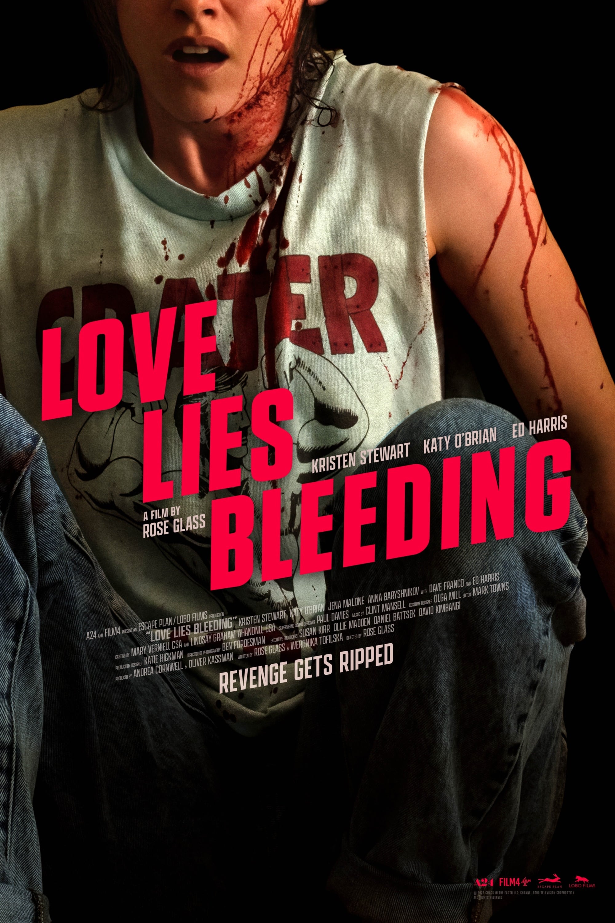 پوستر عشق دروغ خونریزی Love Lies Bleeding