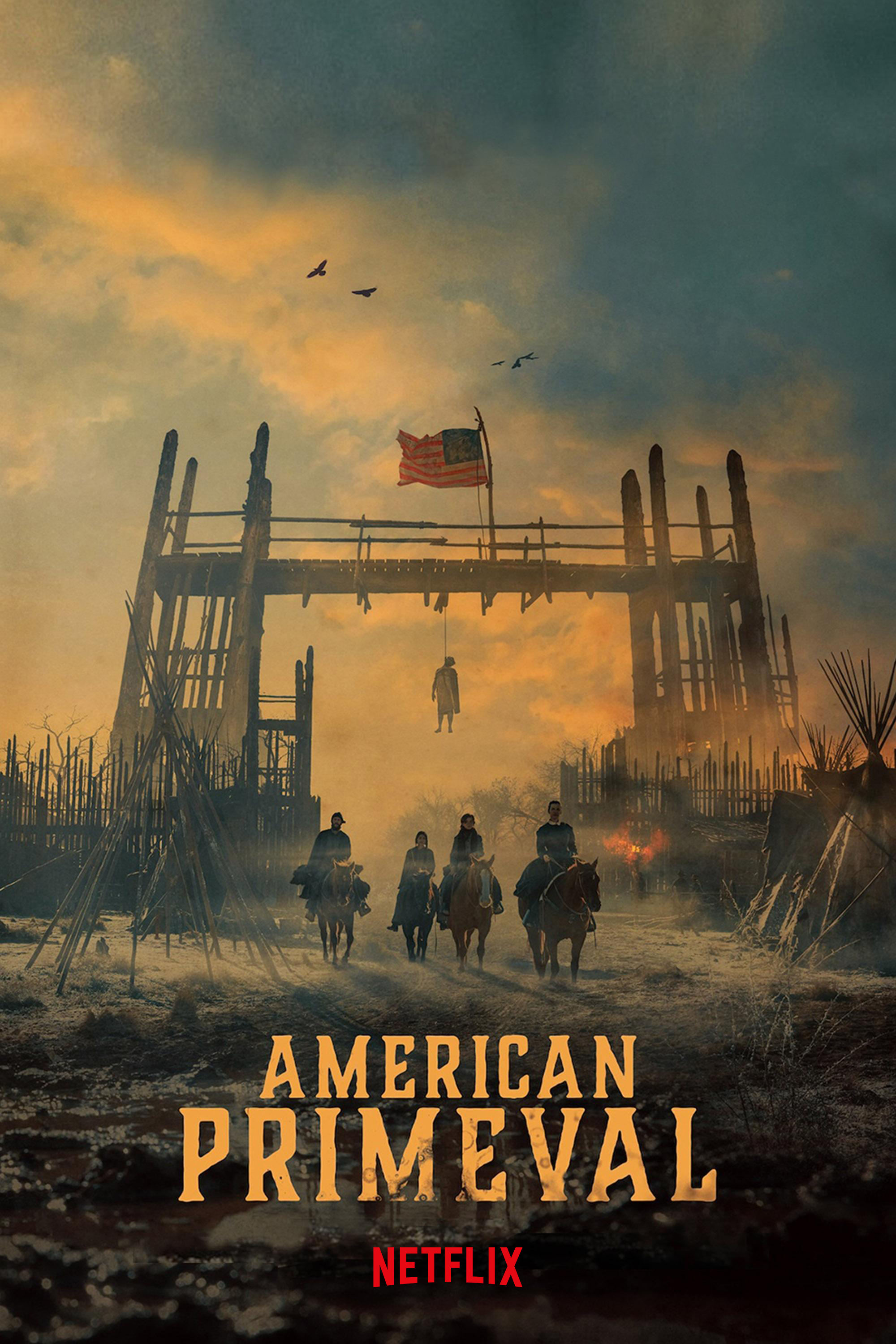 پوستر نخستین آمریکایی American Primeval