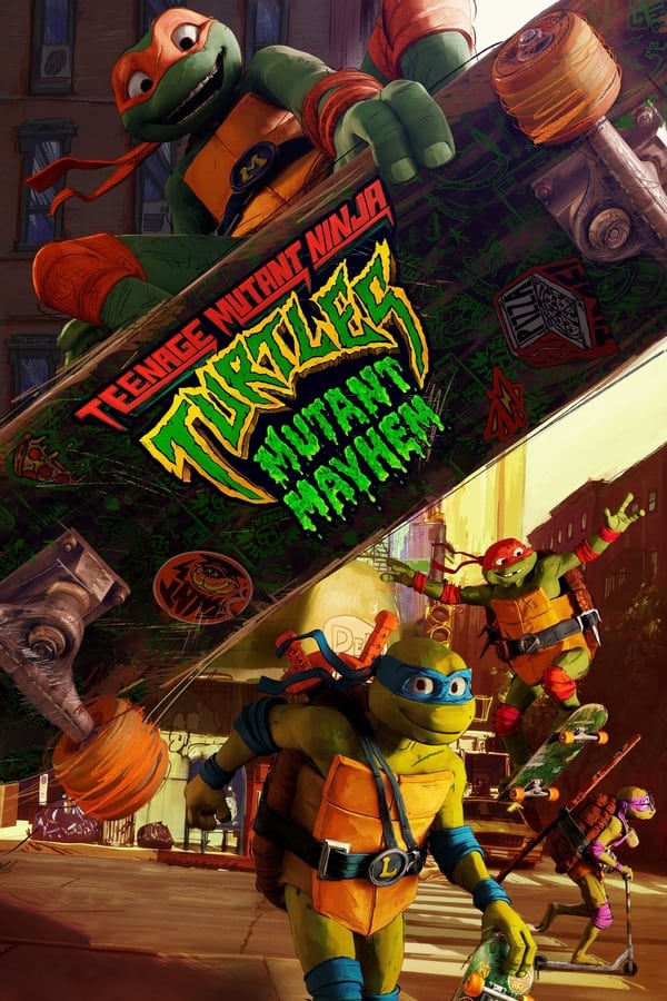 پوستر لاک پشت های نینجای نوجوان Teenage Mutant Ninja Turtles: Mutant Mayhem