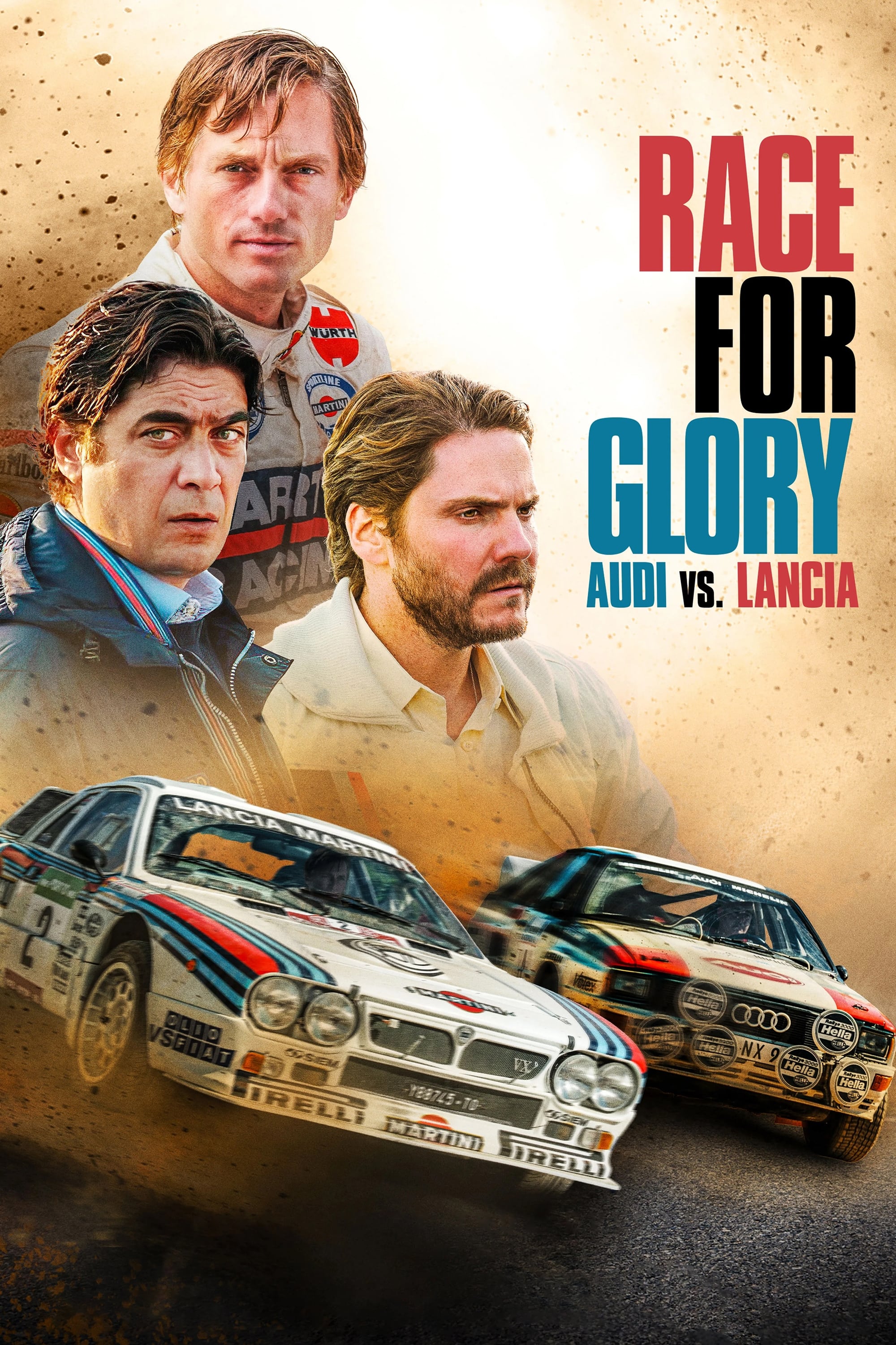 پوستر مسابقه برای افتخار: آئودی مقابل لانچیا Race for Glory: Audi vs Lancia
