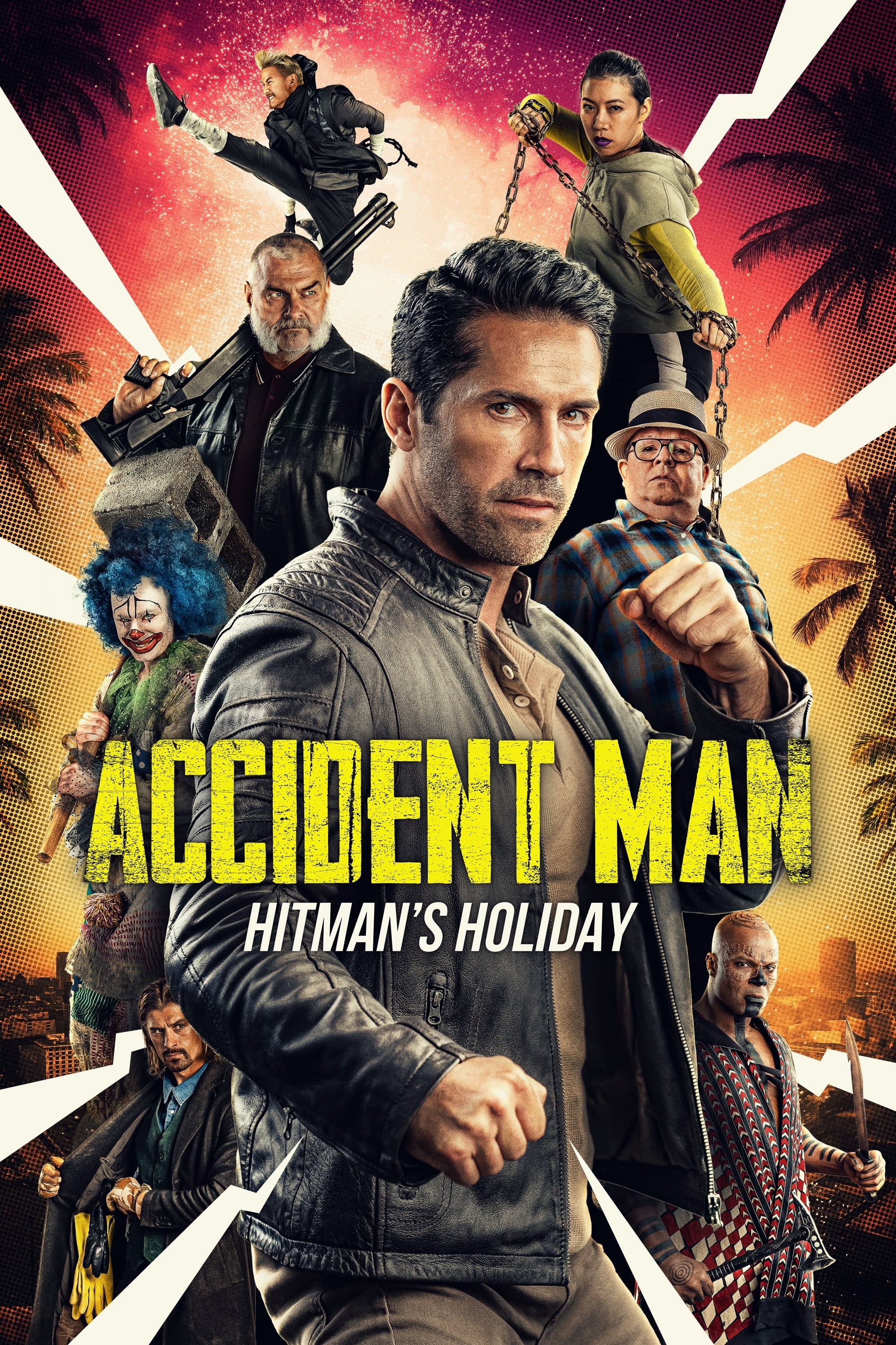 پوستر مرد حادثه‌آفرین: تعطیلات آدمکش‌ها Accident Man: Hitman's Holiday