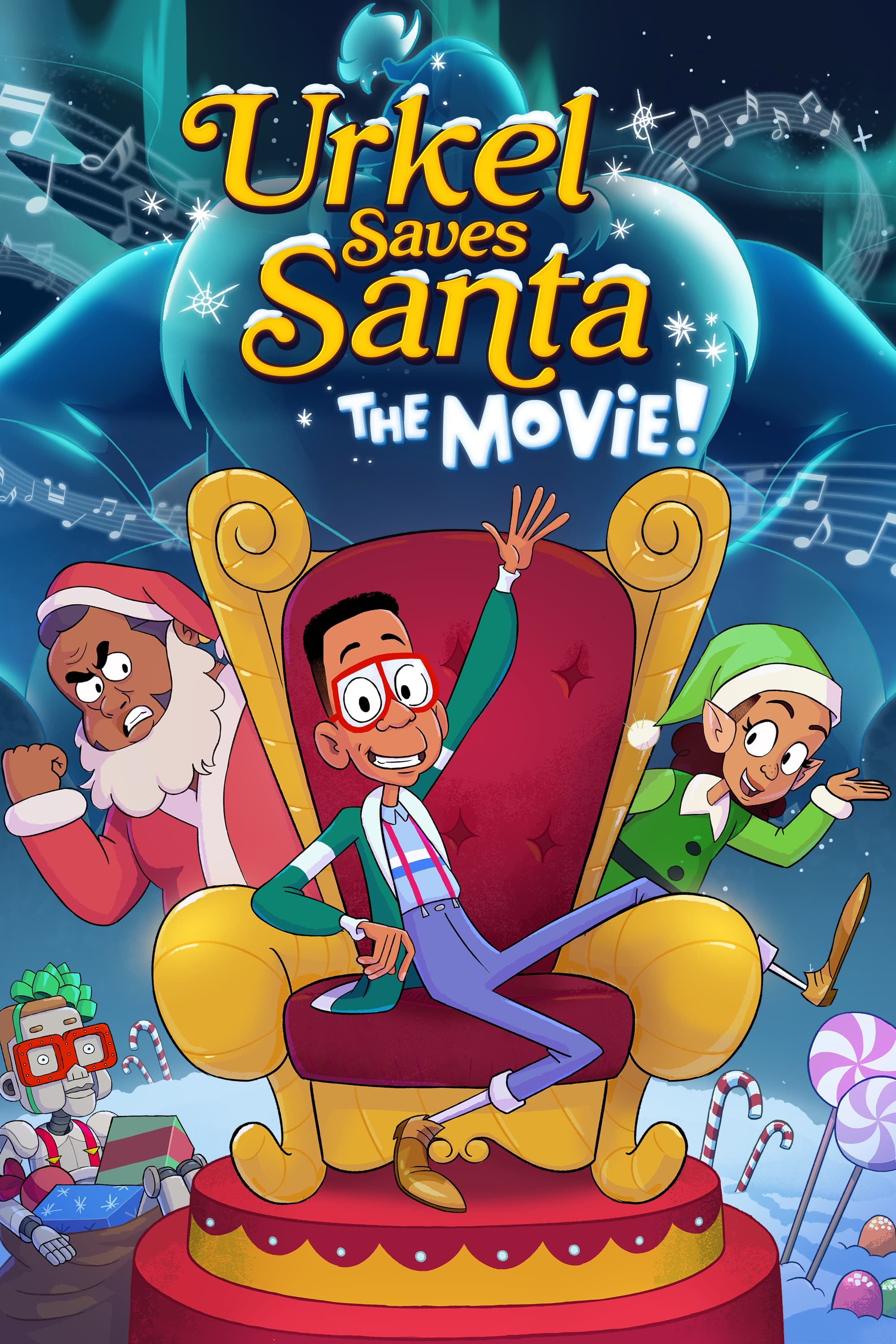 پوستر نجات بابانوئل به دست ارکل Urkel Saves Santa: The Movie!