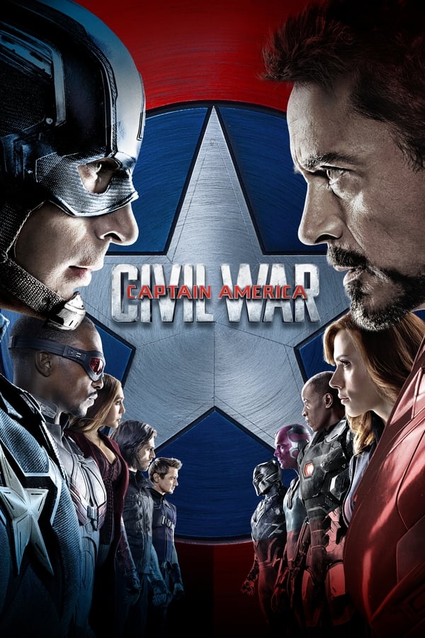پوستر کاپیتان آمریکا: جنگ داخلی Captain America: Civil War