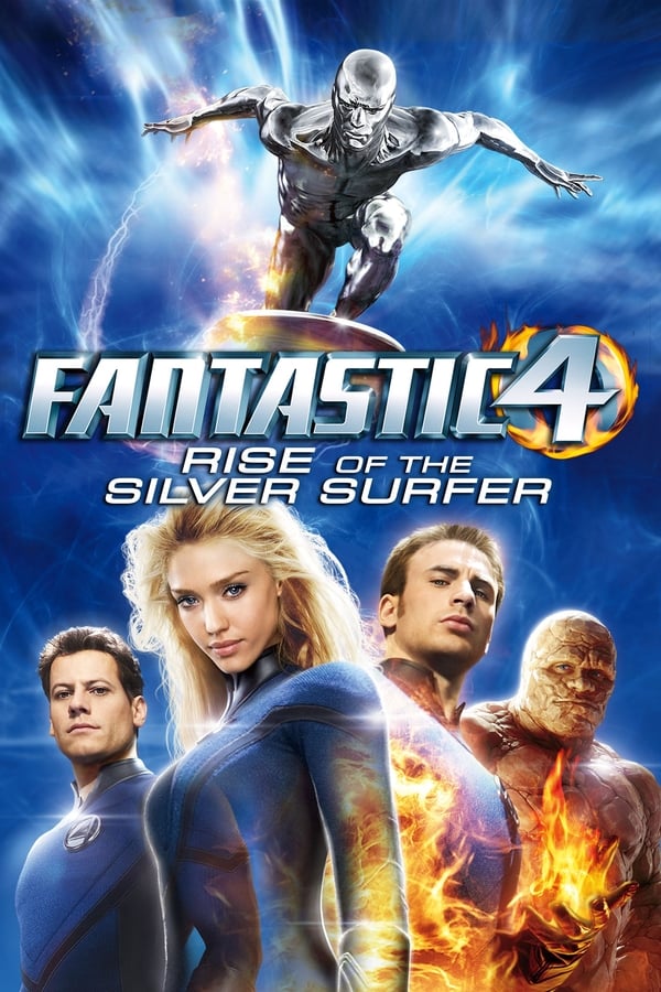 پوستر چهار شگفت انگیز قیام موج سوار نقره ای Fantastic Four: Rise of the Silver Surfer
